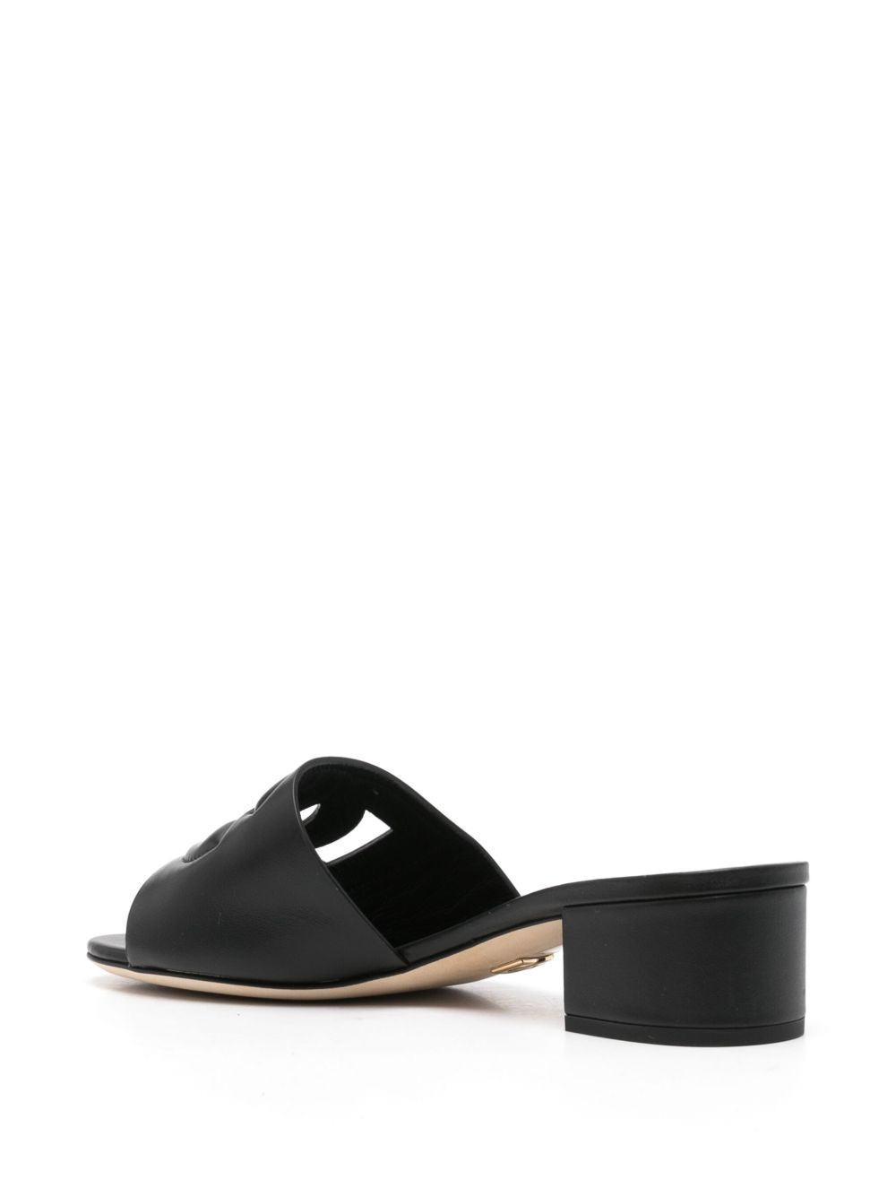 Dolce & Gabbana Women Dg Logo Leather Sandals - 3