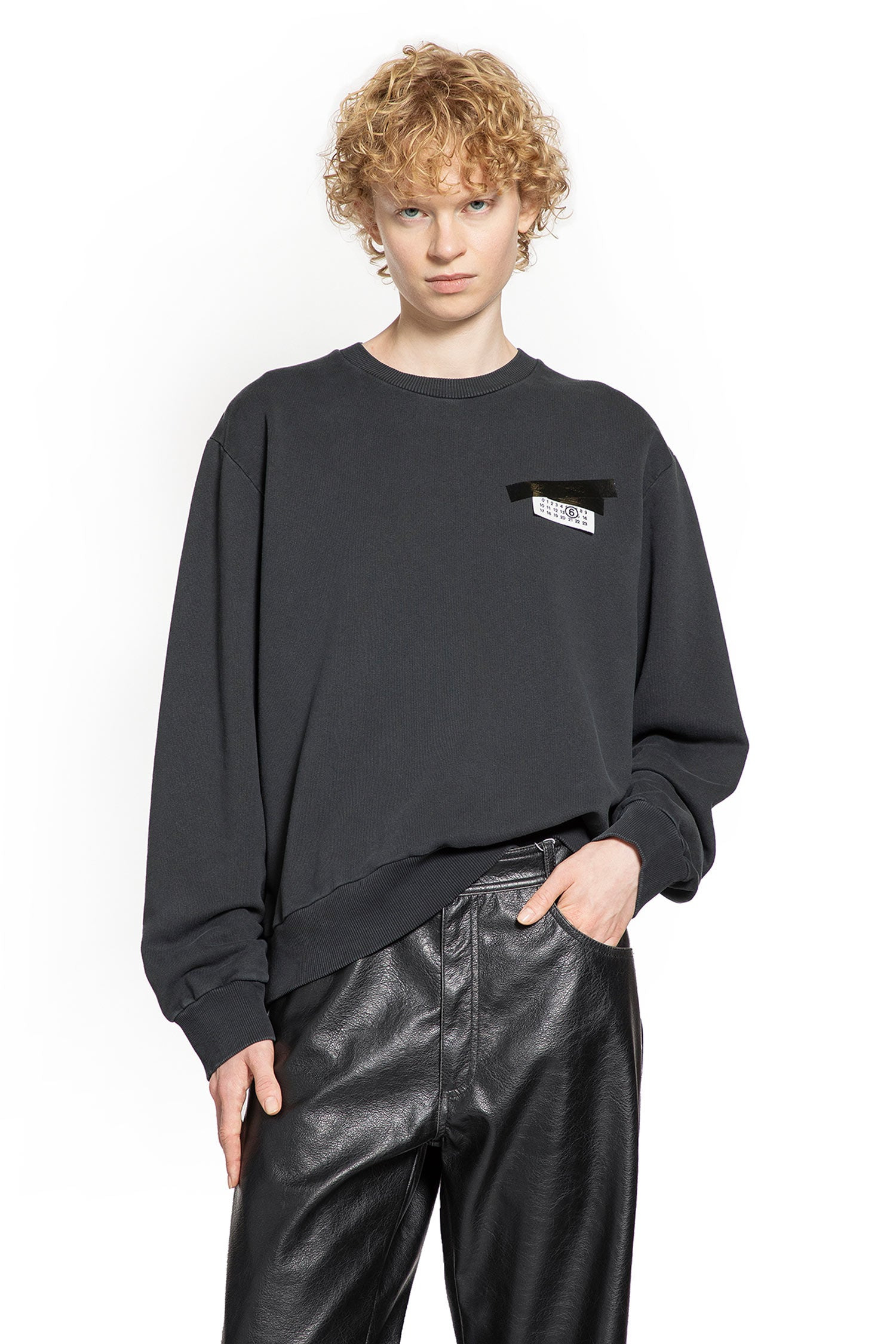Mm6 Maison Margiela Woman Black Knitwear - 6