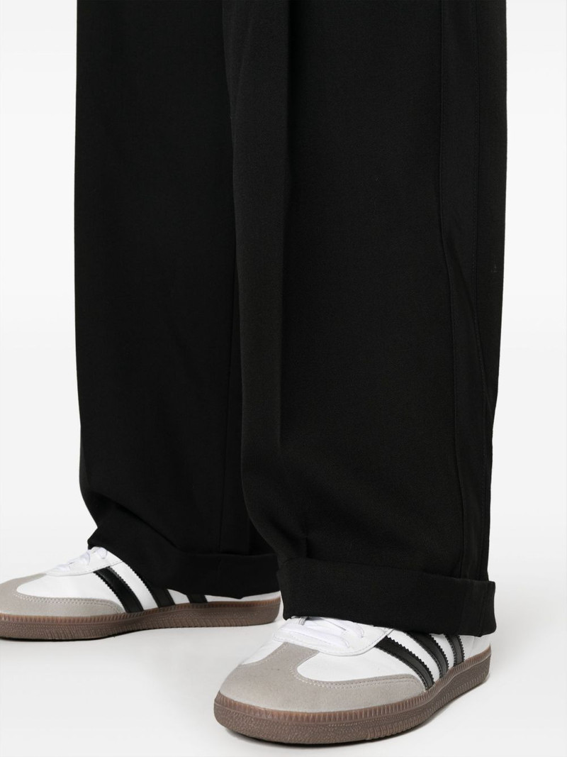 pressed-crease straight-leg trousers 5