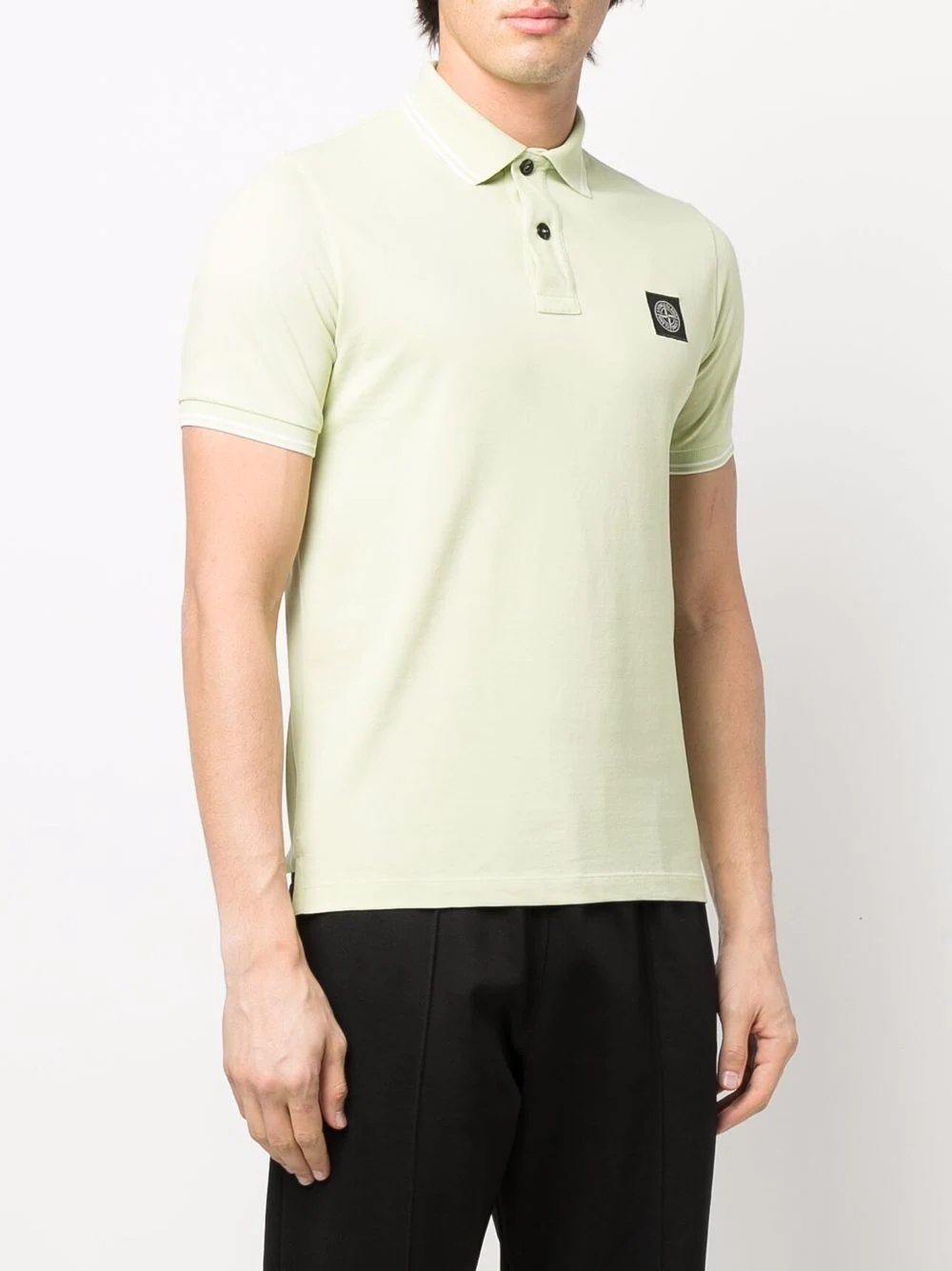 Compass patch polo shirt - 3