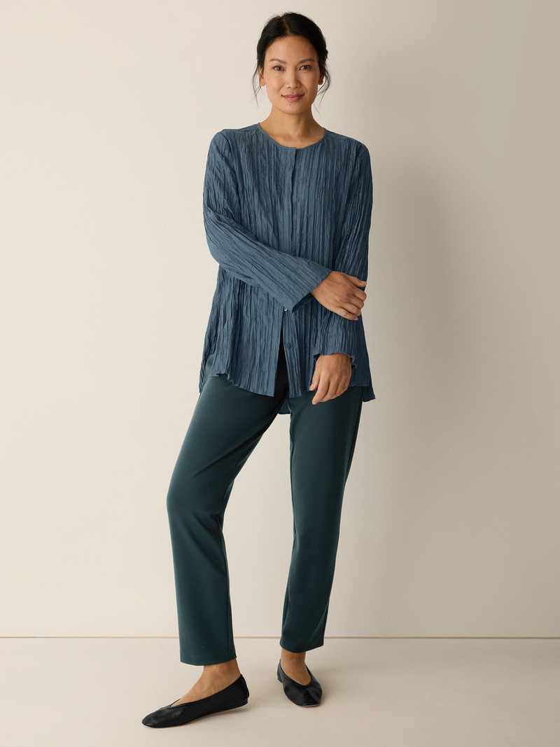 EILEEN FISHER Washable Flex Ponte Slim Pant outlook