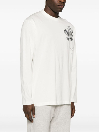 Y-3 GFX floral-print cotton T-shirt outlook