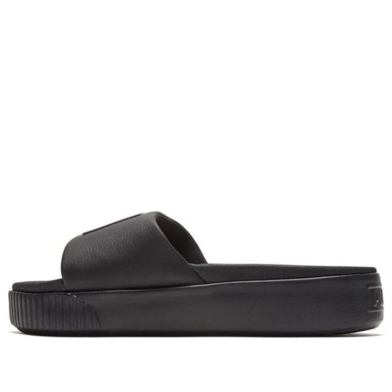 (WMNS) PUMA Platform Slide Black 366121-10 - 1