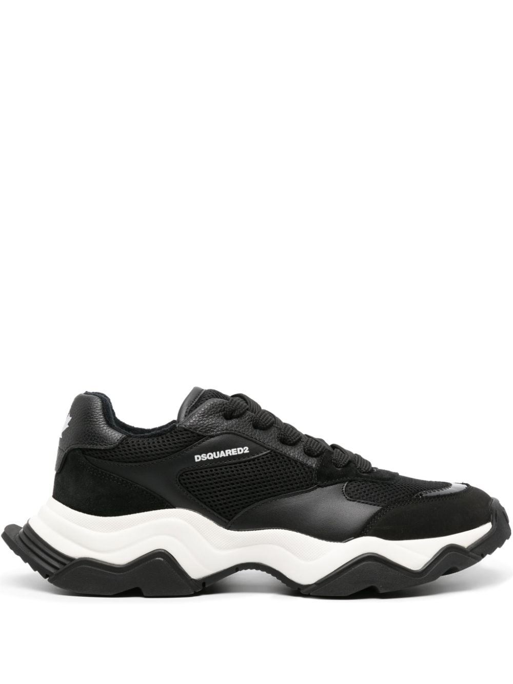 Wave panelled chunky sneakers - 1