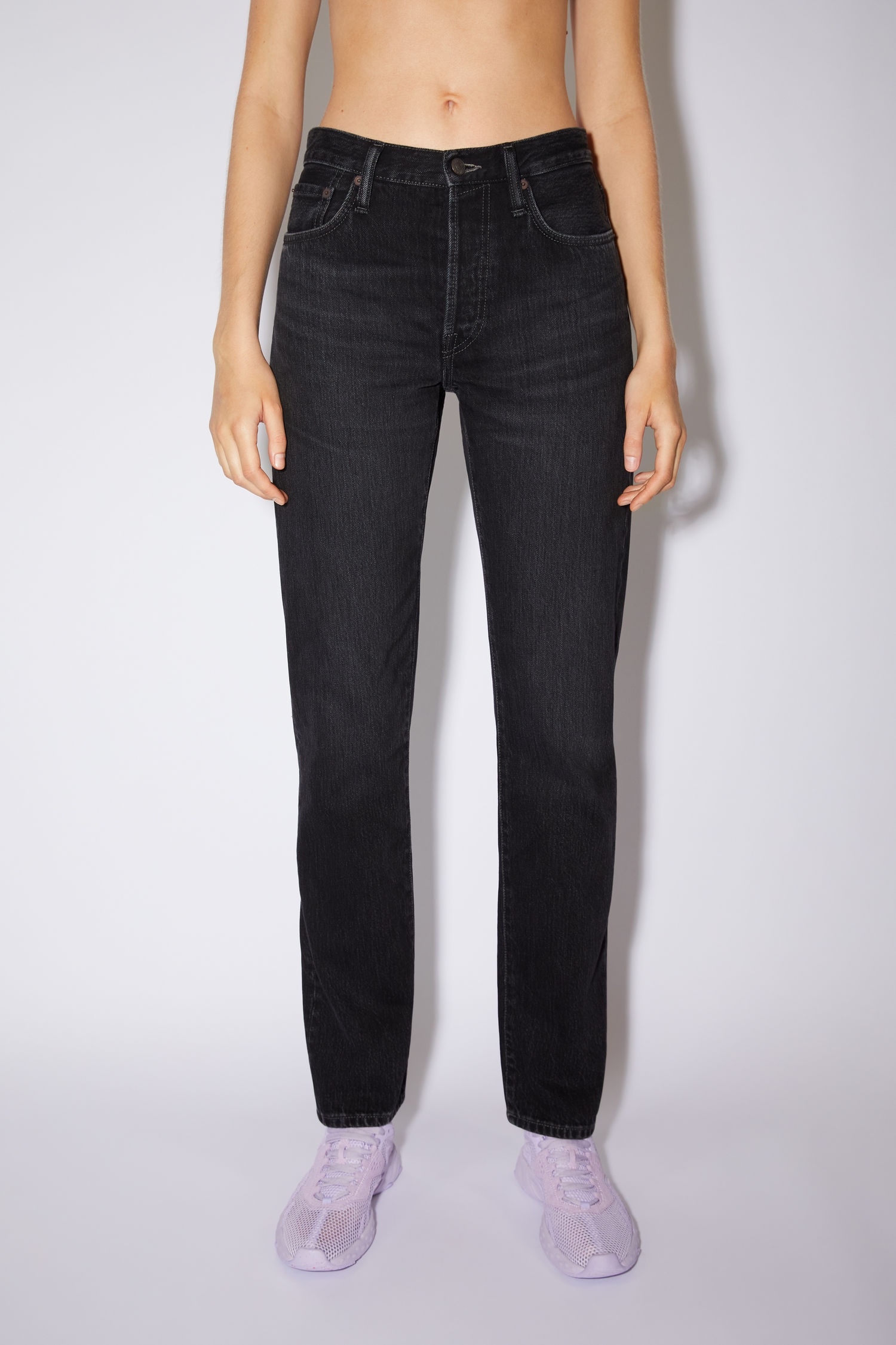 Straight fit jeans - Black - 2