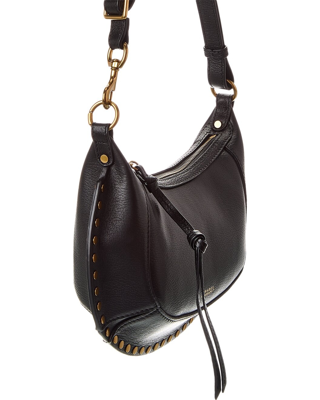 Isabel Marant Oskan Moon Leather Hobo Bag - 3