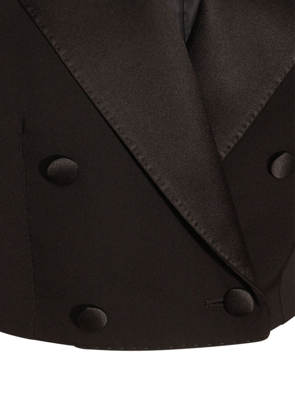 cropped blazer - 3