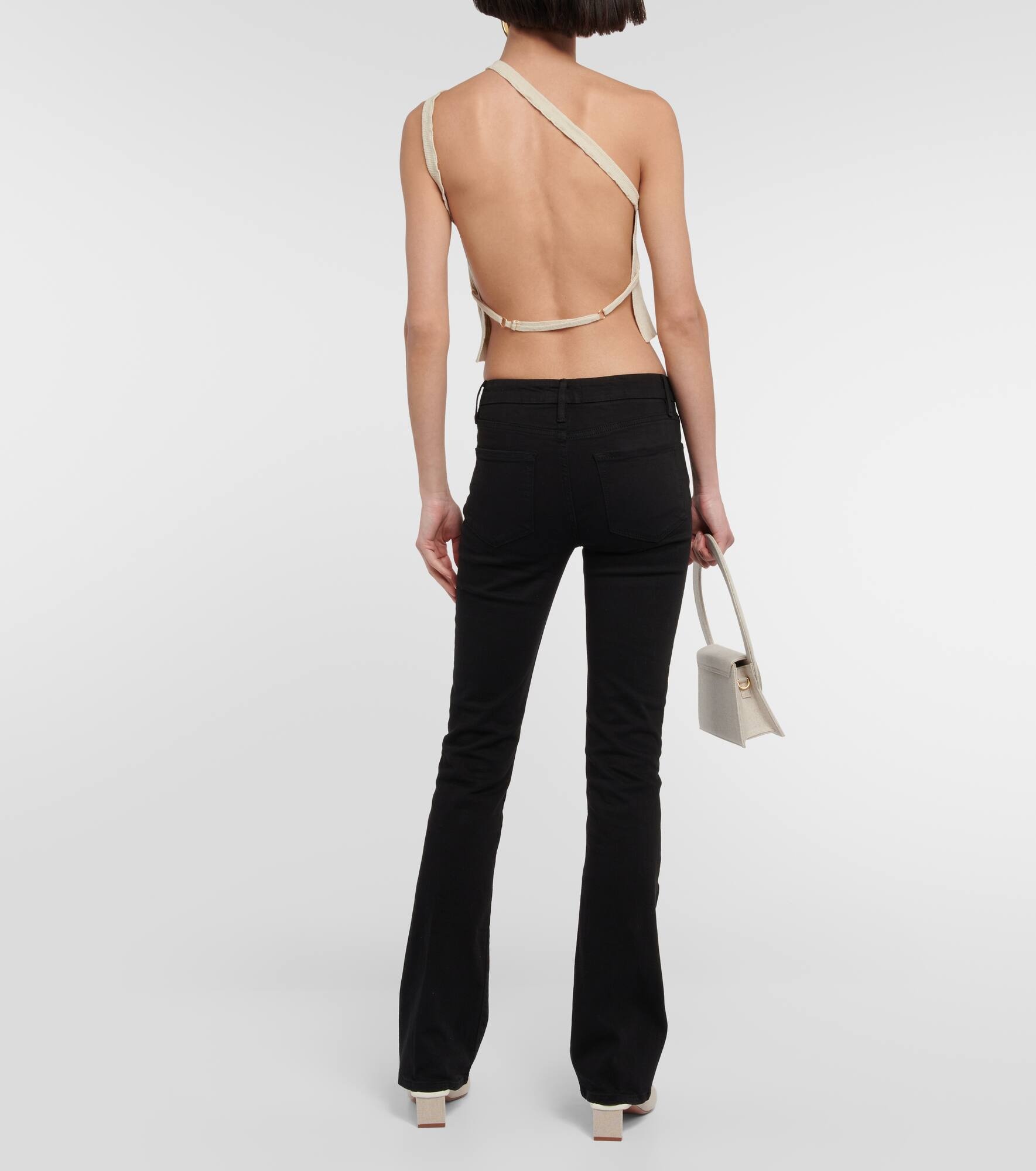 Le Mini mid-rise bootcut jeans - 3