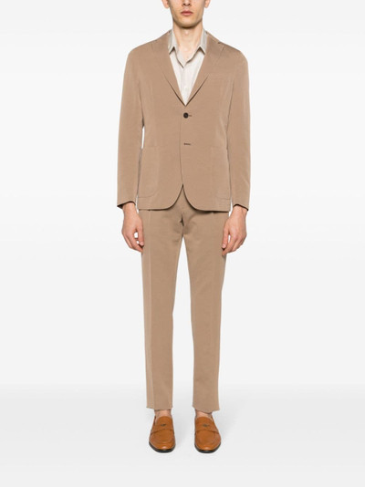 ZEGNA notched-lapels single-breasted suit outlook