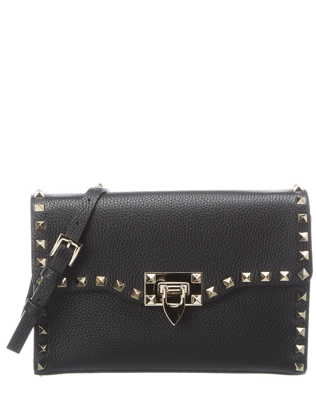 Valentino Rockstud Small Grainy Leather Crossbody - 1