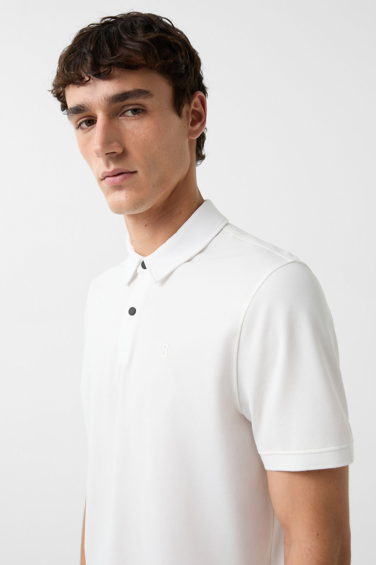 Timo polo shirt in Off-White - 4