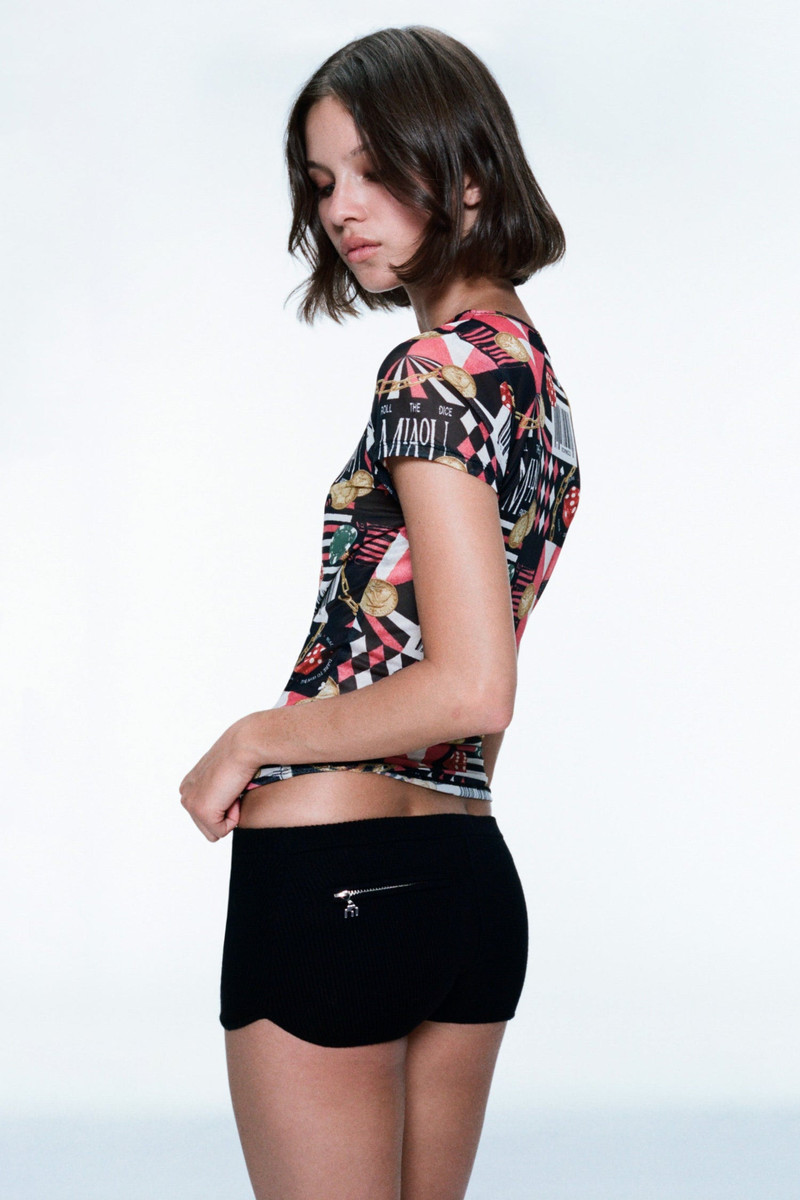 MESH MINI TEE - CASINO 3