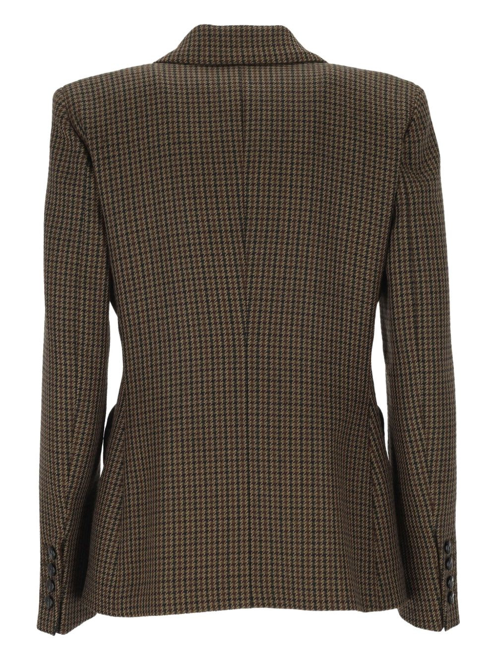 houndstooth double-breasted blazer - 2