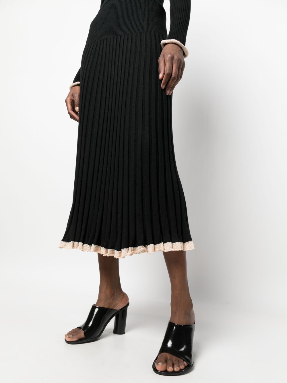 Silk Cashmere Skirt - 5