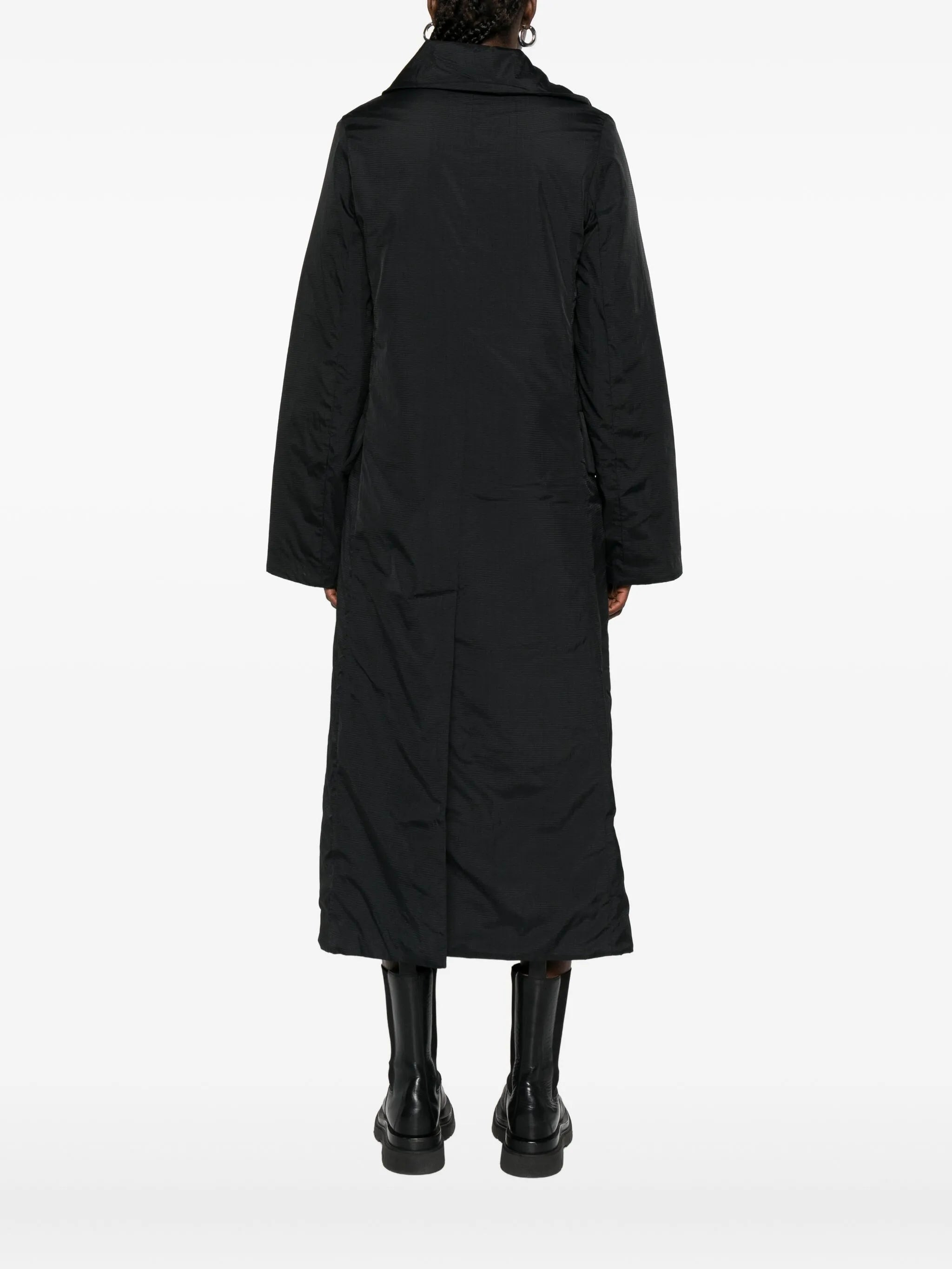 Y-3 Asymmetric-collar Raincoat - 3