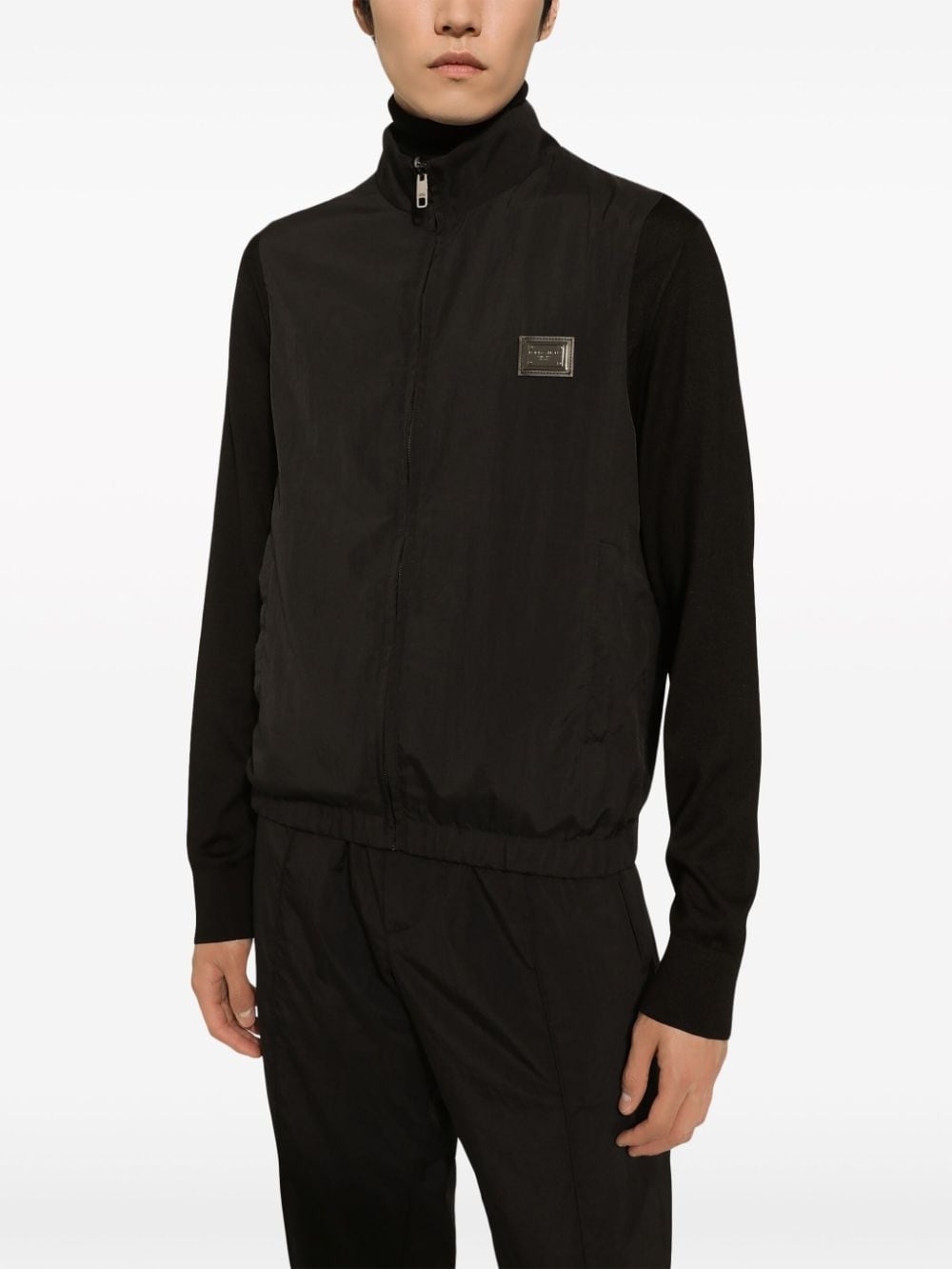 logo-plaque reversible gilet - 5
