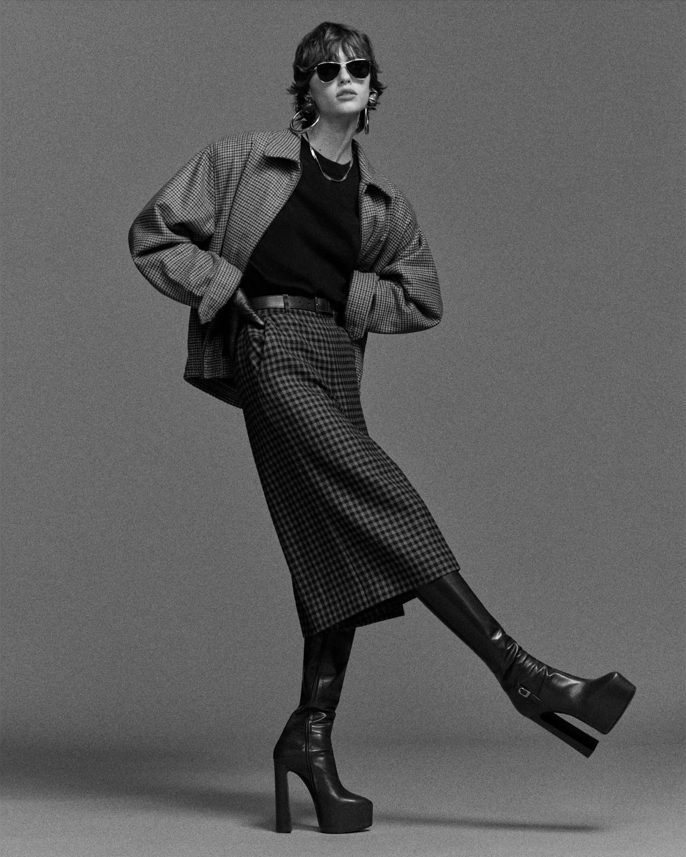 NICO PLATFORM BOOTS IN SMOOTH LEATHER - 2