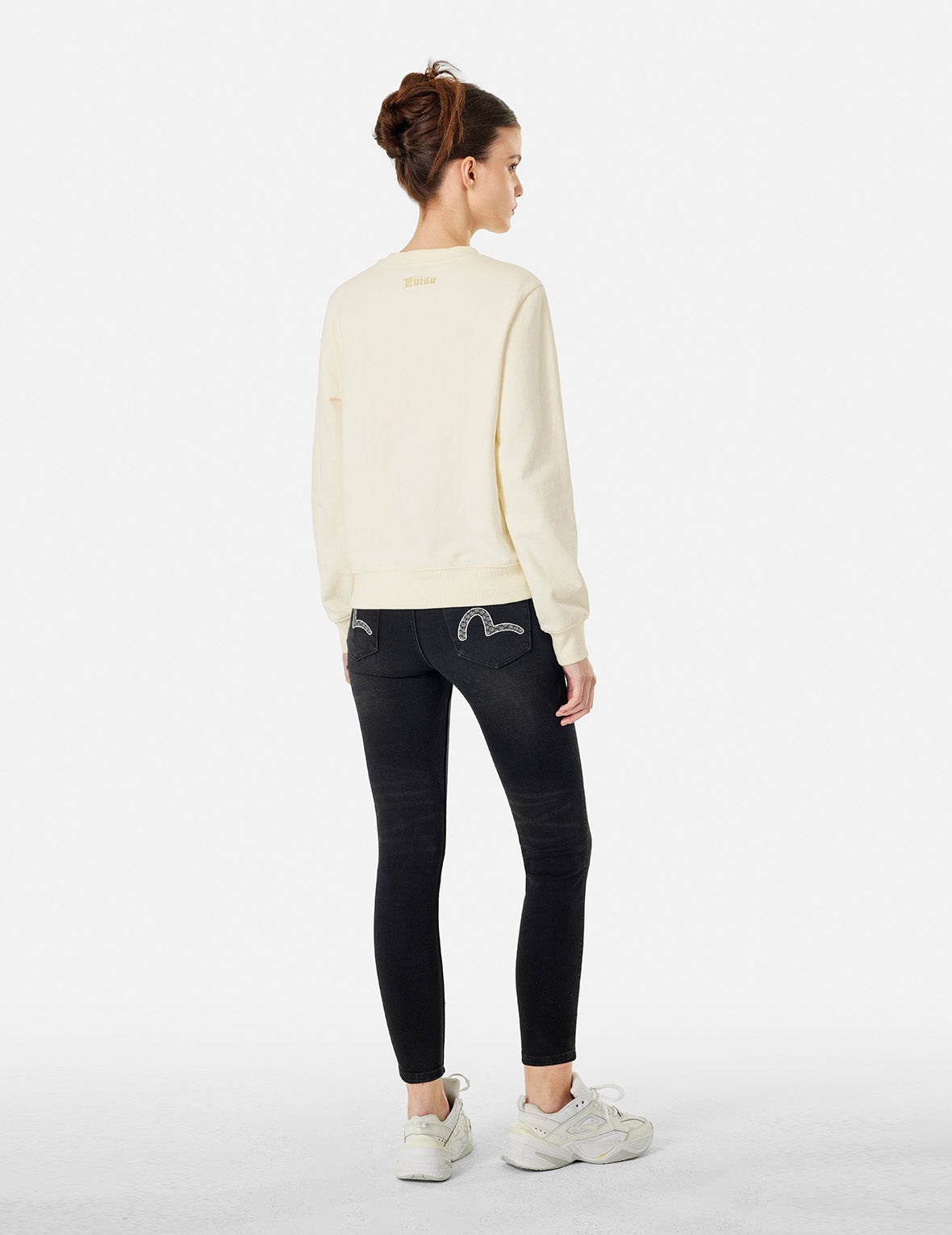 SEAGULL BROCADE APPLIQUÉ AND LOGO EMBROIDERY REGULAR FIT SWEATSHIRT - 4