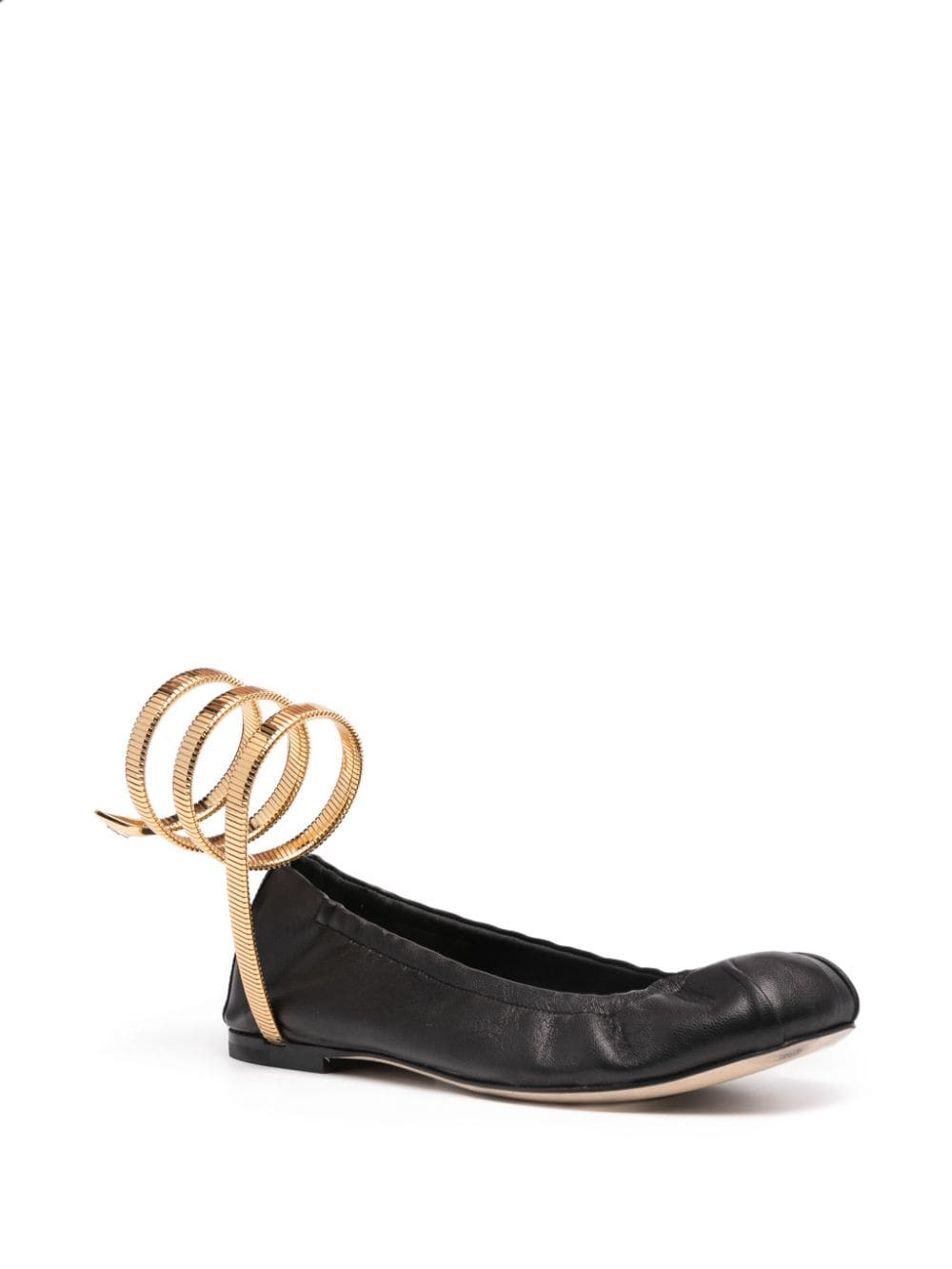 René Caovilla Juniper leather ballets - 3