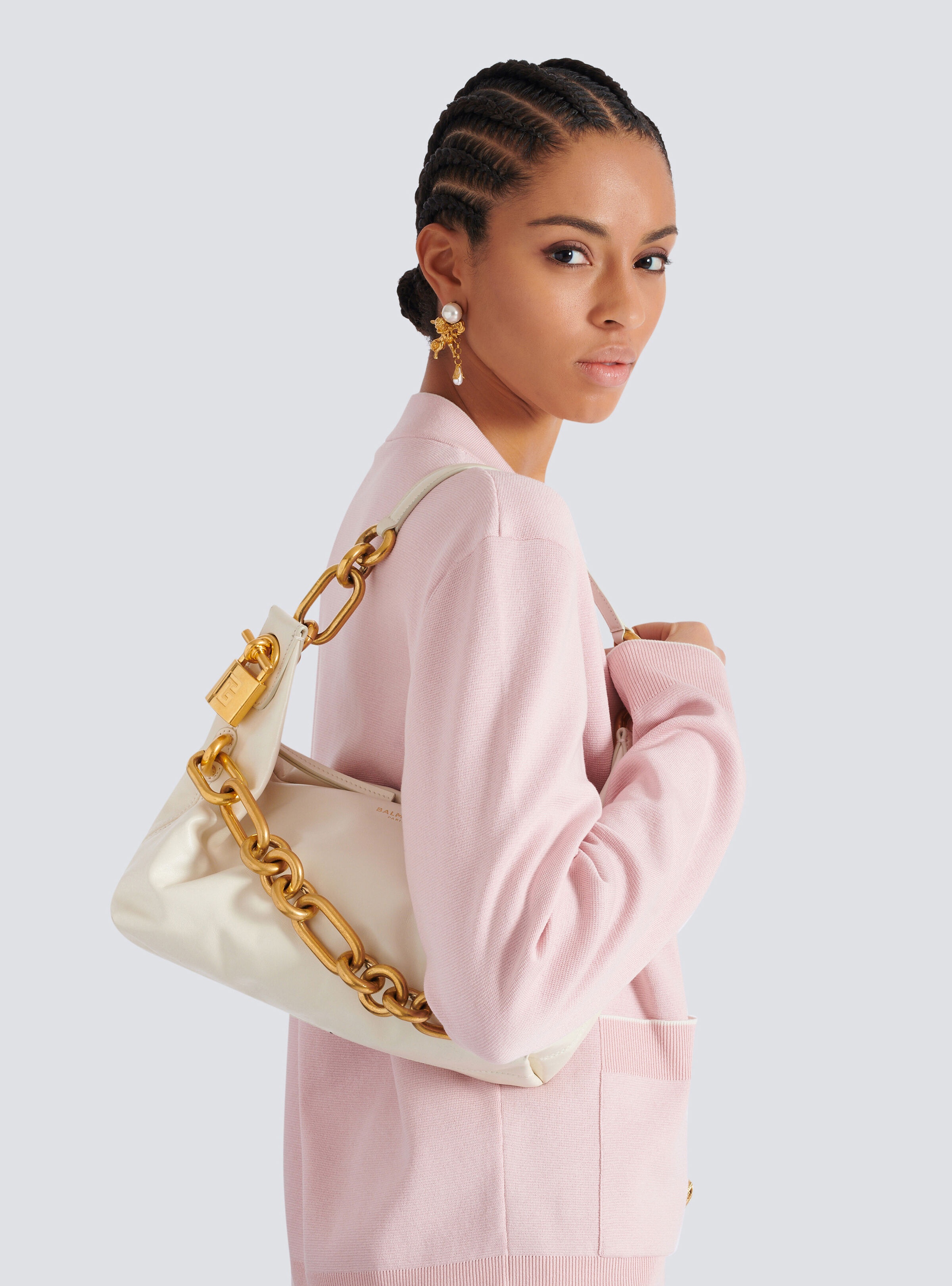 Sync Medium bag in calfskin leather - 8