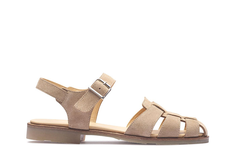 Bilbao Nutmeg Velvet - Rubber Sole 1