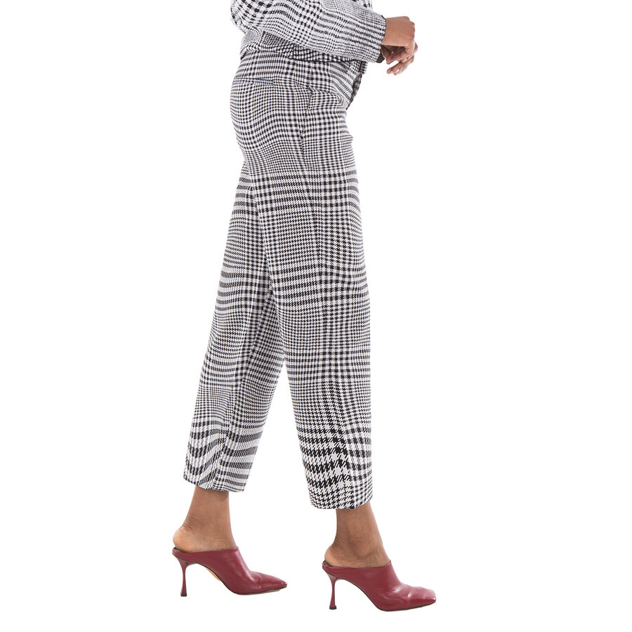 Burberry Monochrome Vintage Check Trousers - 2