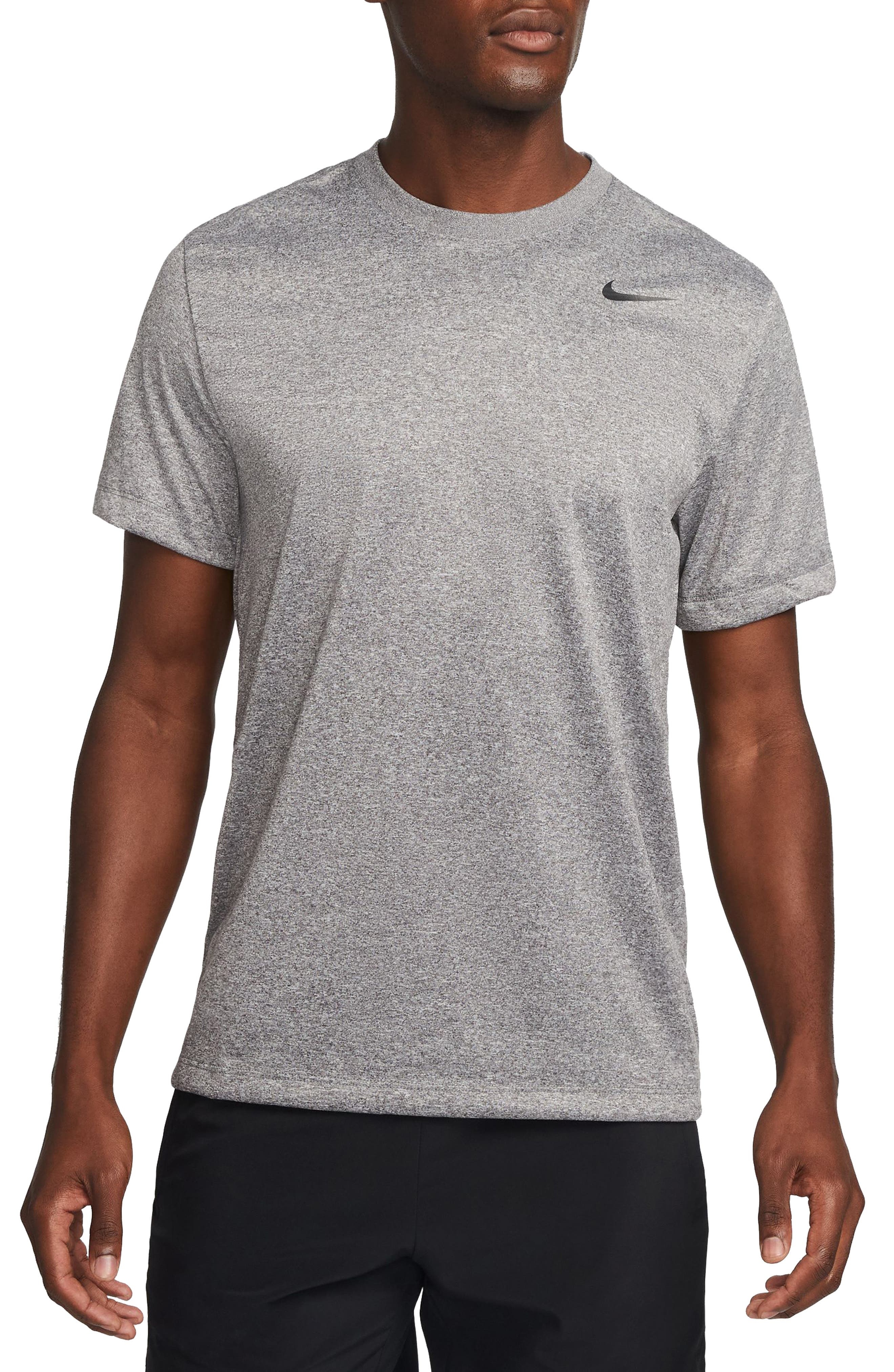 Nike Dri-FIT Legend T-Shirt in Midnight Fog/Pure/Htr/Black at Nordstrom - 1