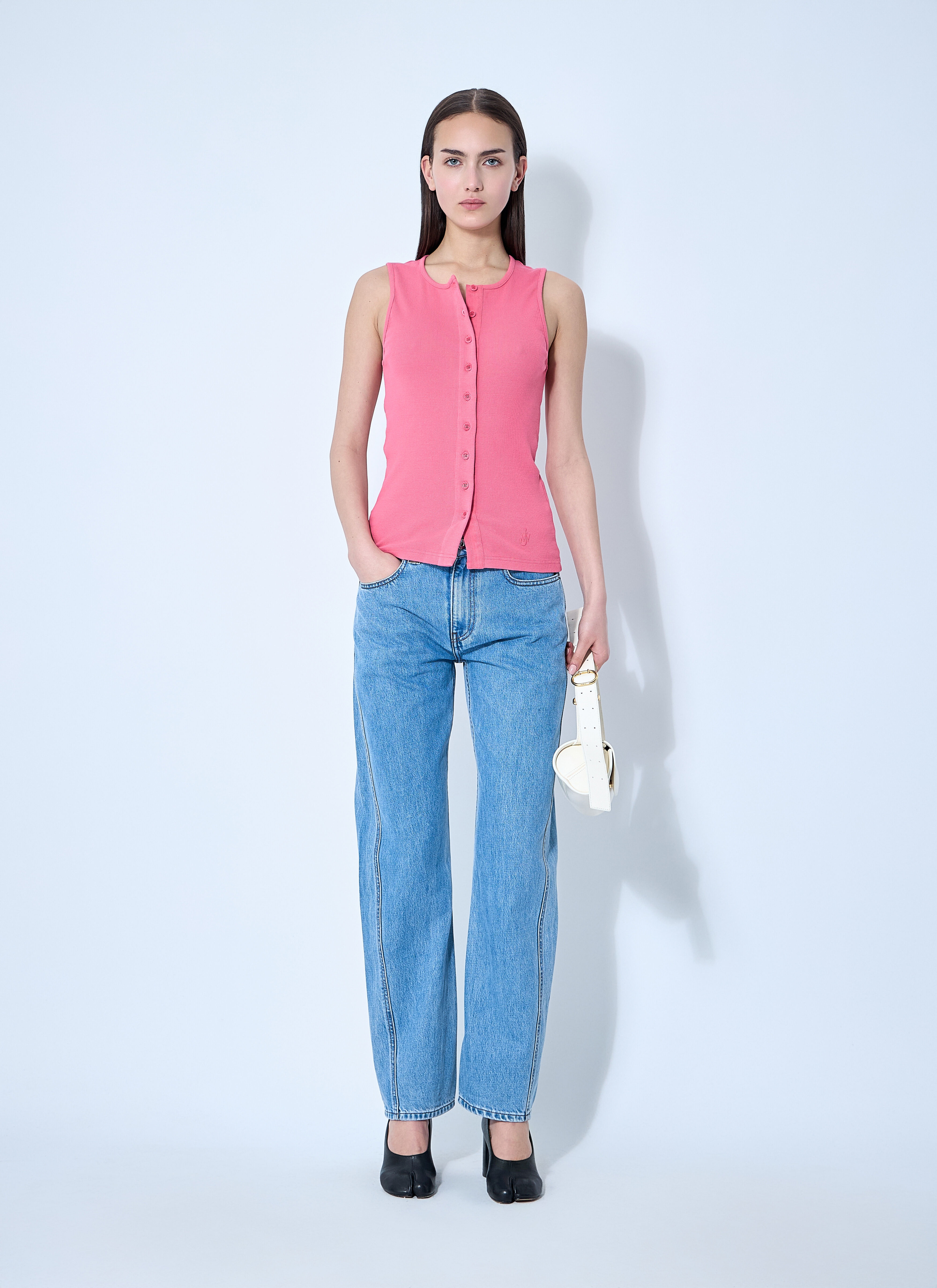 Button-Down Tank Top - 2