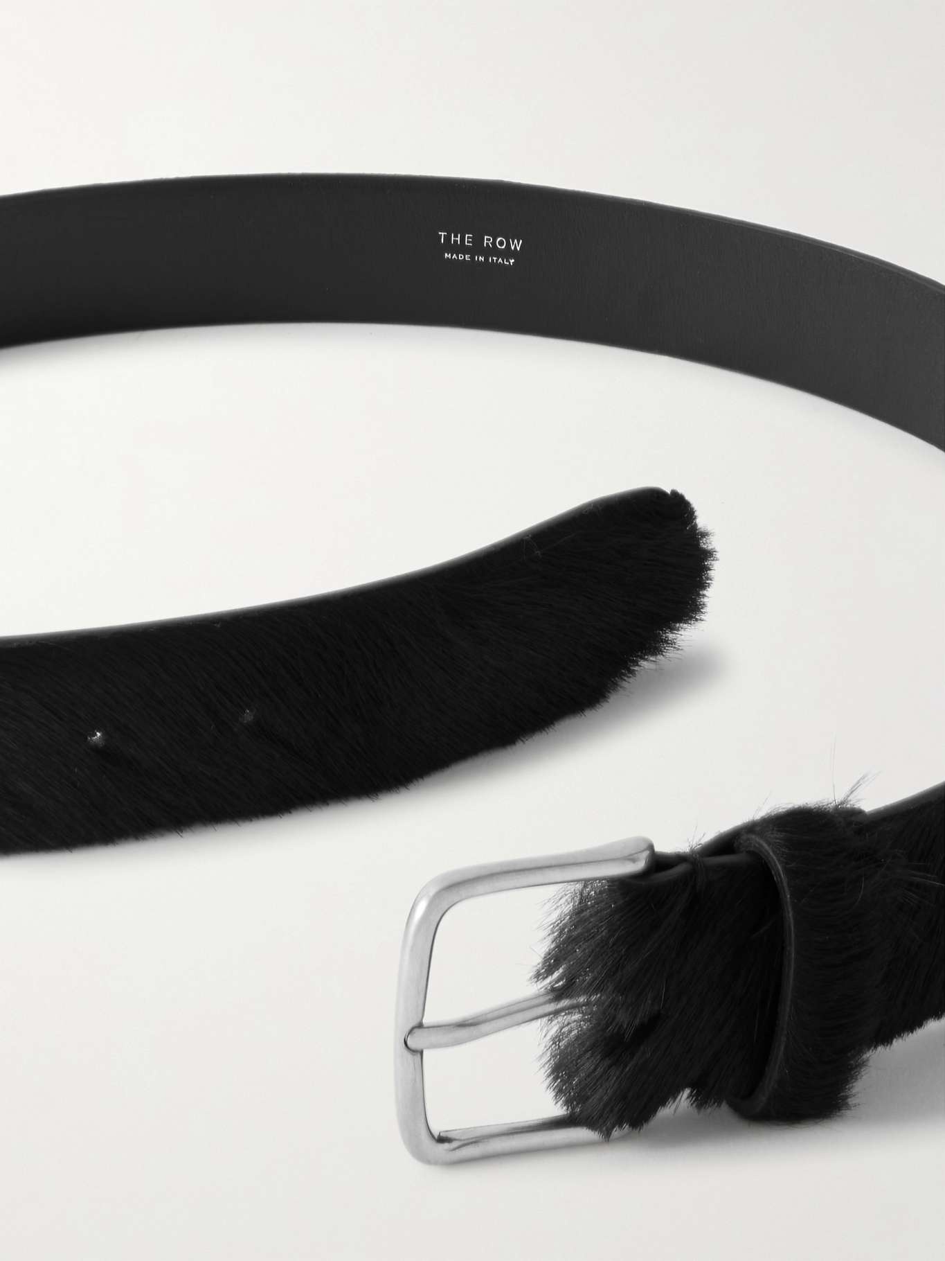 Maxi Classic calf hair belt Black - 3
