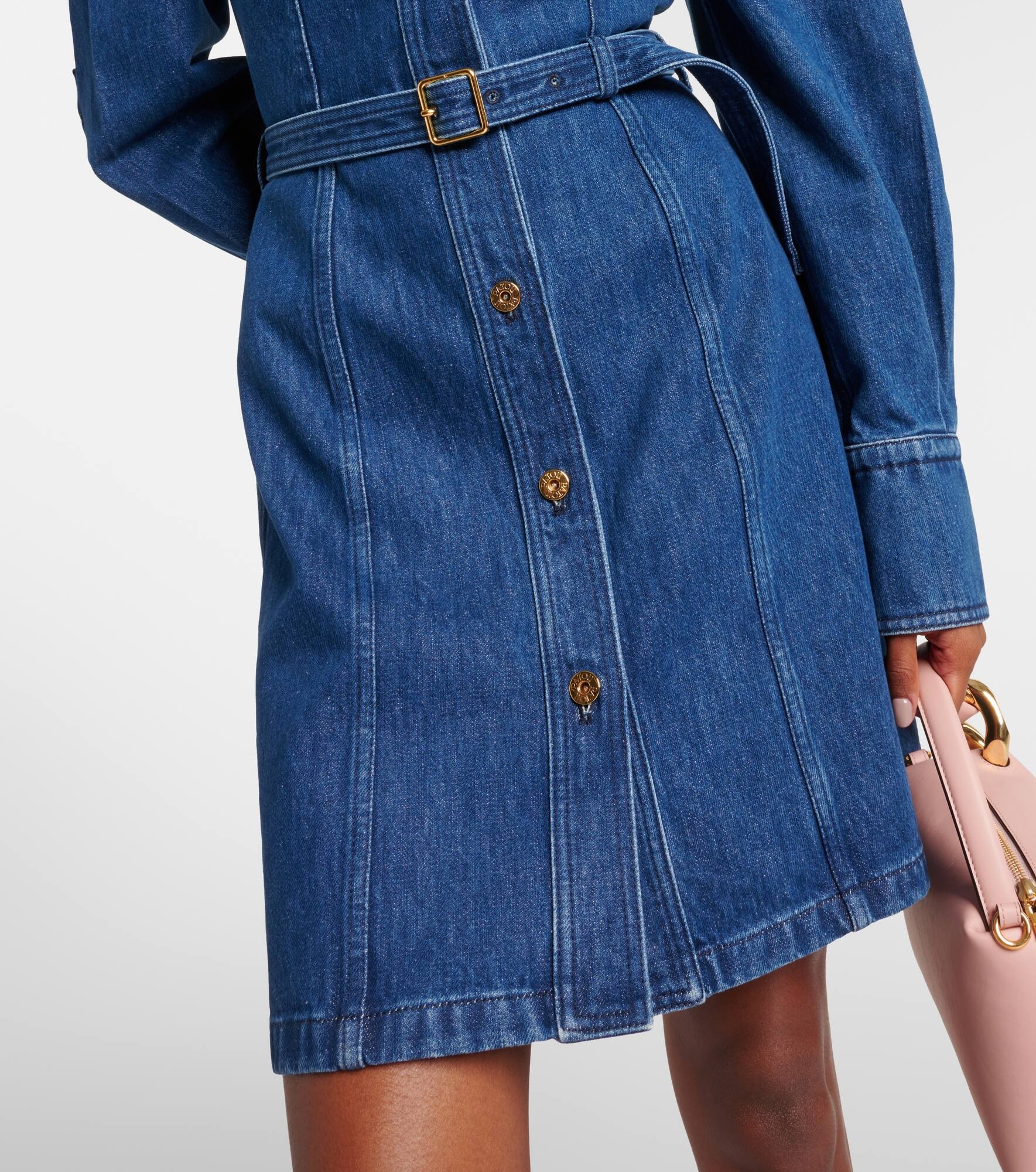 Denim shirt dress - 6