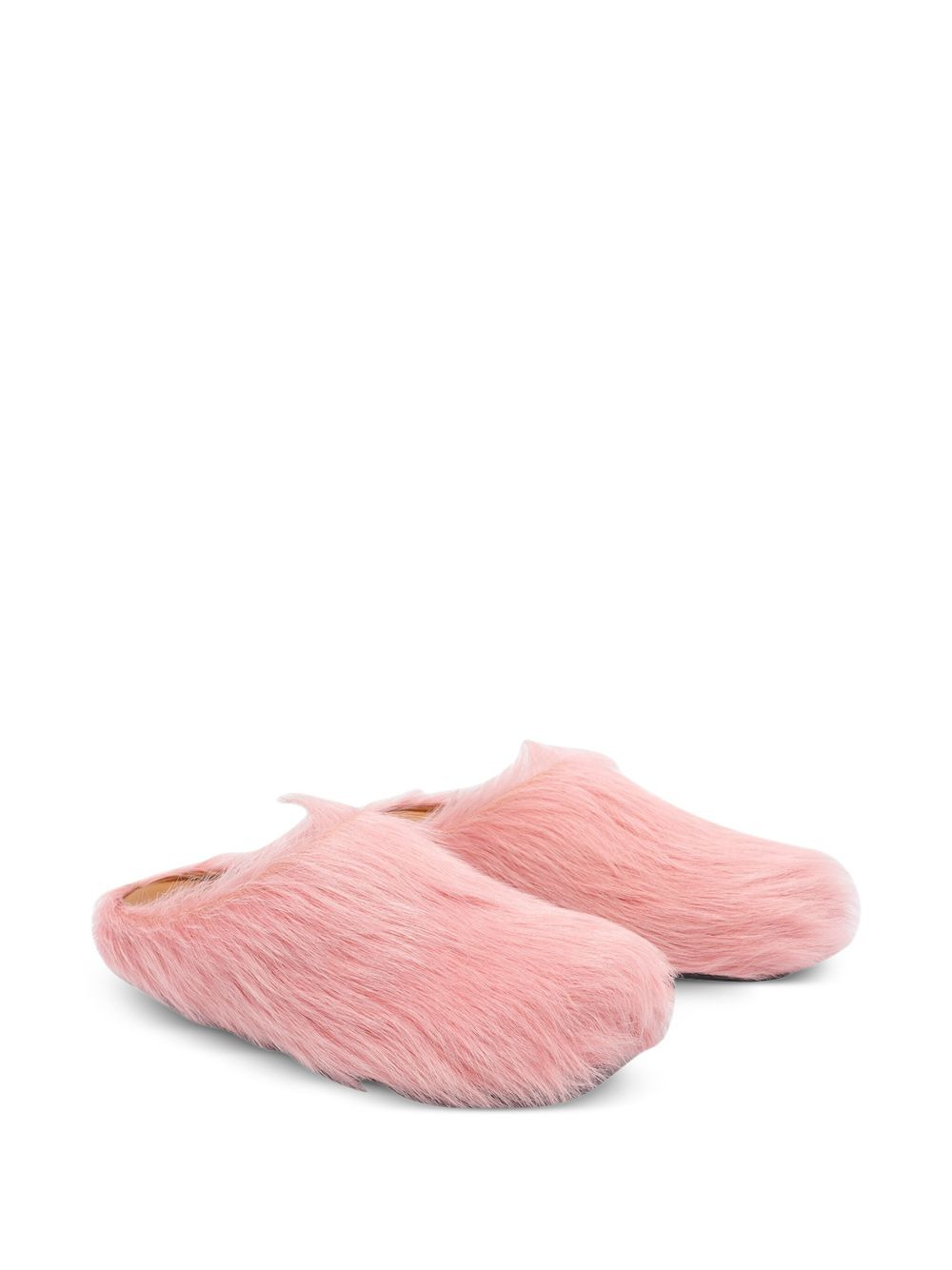 leather flat mules - 2