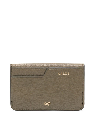 Anya Hindmarch Zany logo-plaque wallet outlook