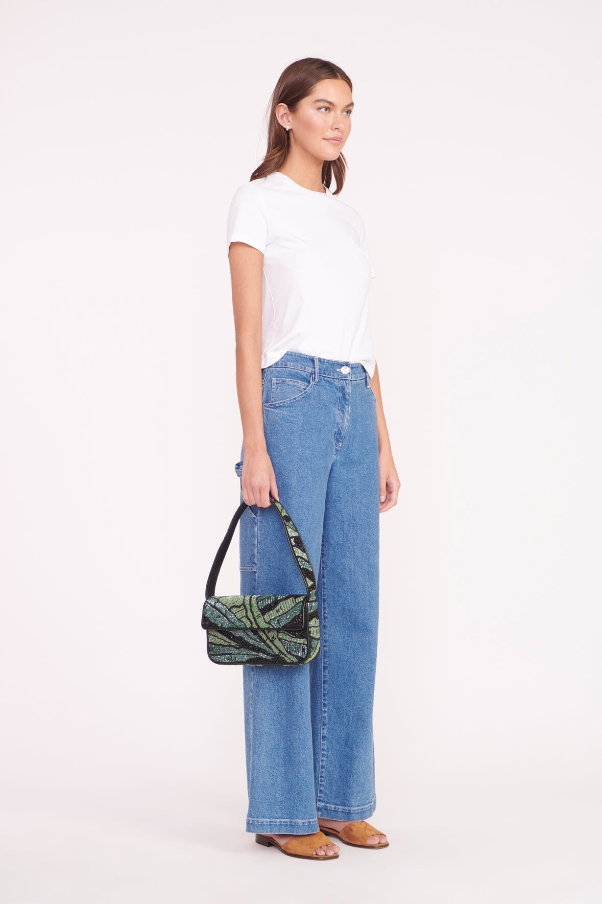 STAUD TOMMY BAG GREEN PALM - 4