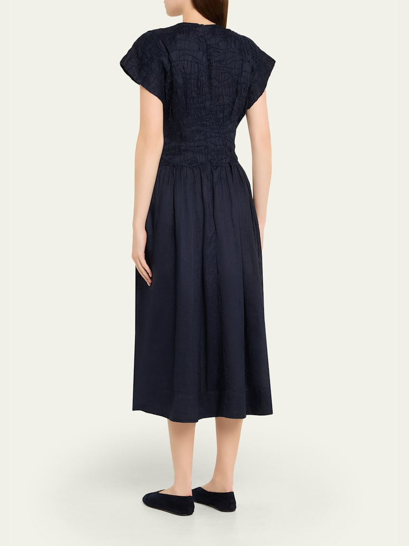 Imogen Ramie Midi Dress 3