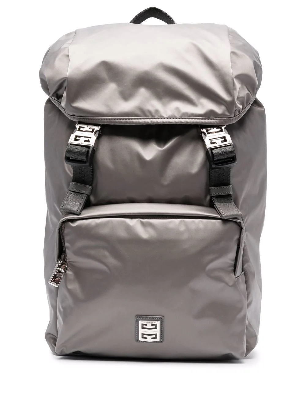 logo buckle backpack - 1