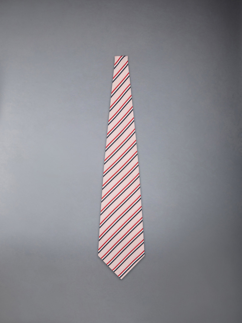 SILK COTTON MOGADOR TRICOLOR WIDE TIE 1