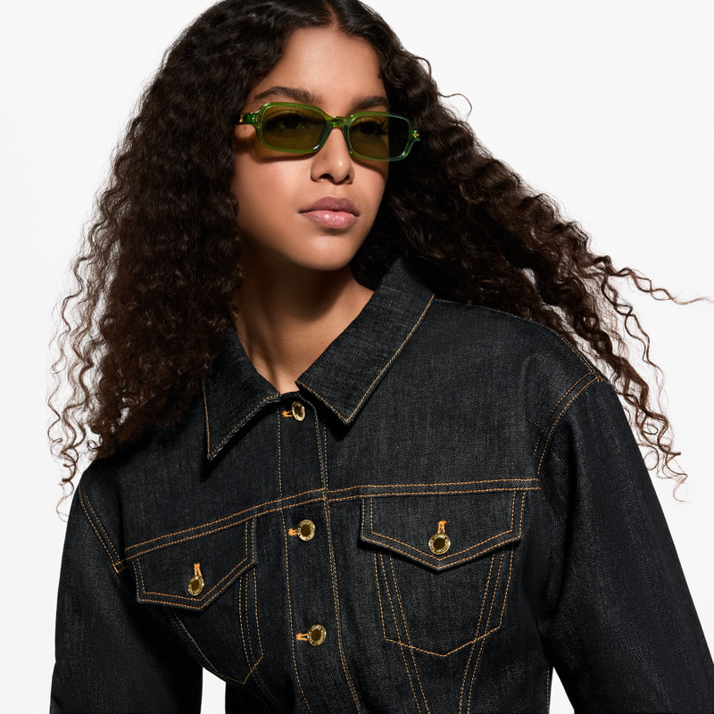 LV Aura Low Rectangle Sunglasses 4