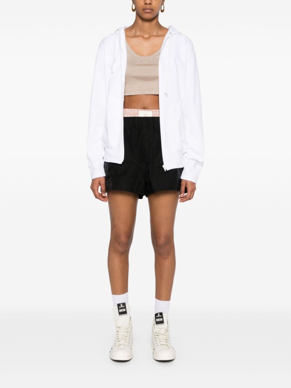 signature heart-patch hoodie - 3