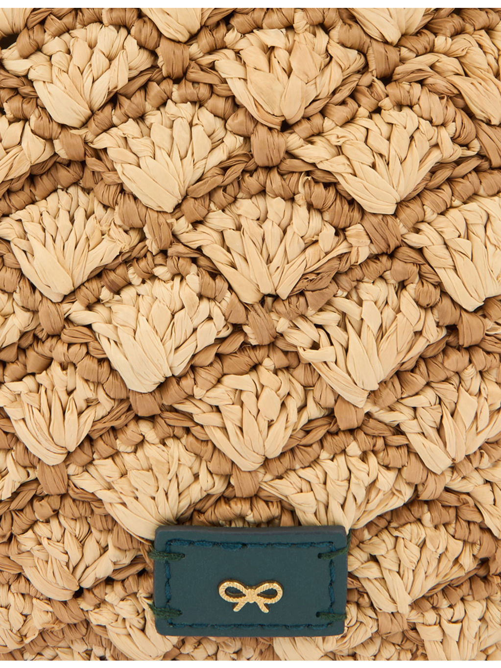 Pineapple Raffia Cross-Body Bag - 5