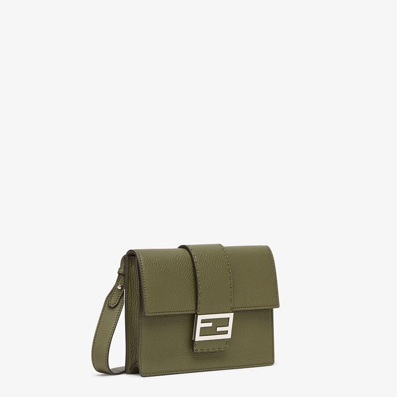 FENDI Green leather bag outlook