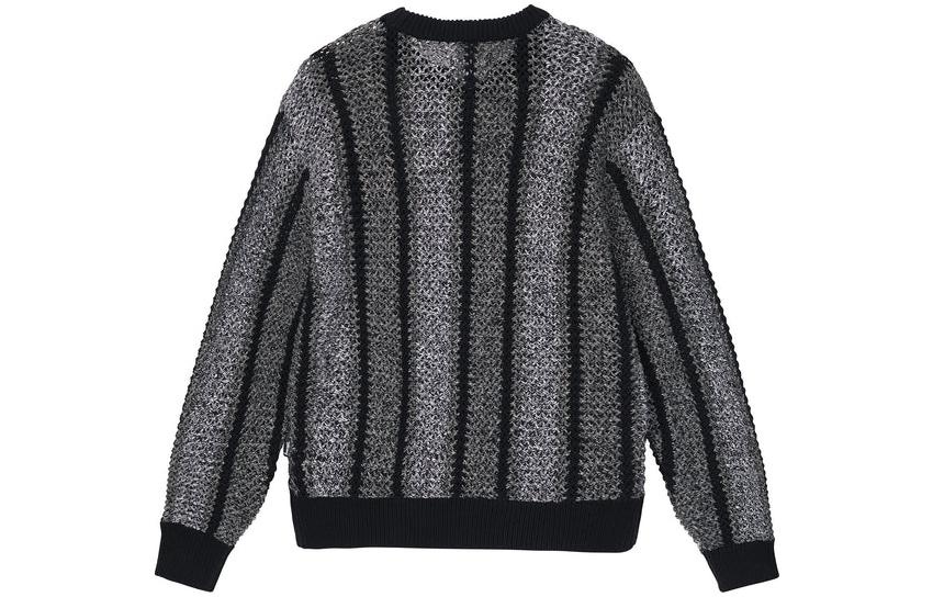 Stussy Baja Loose Gauge Sweater 'Grey' 117148 - 2