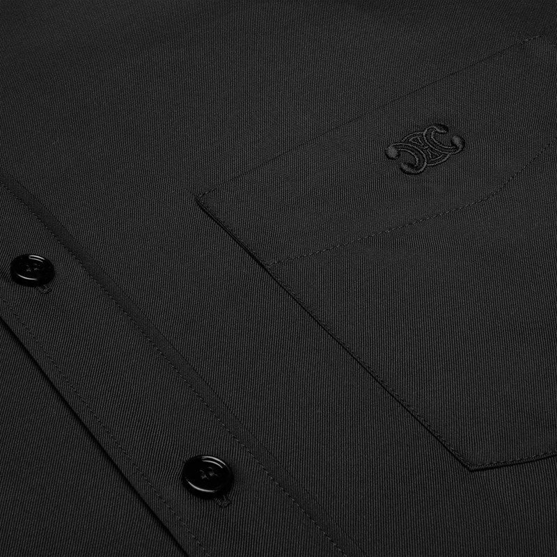 relaxed shirt IN silk twill 4