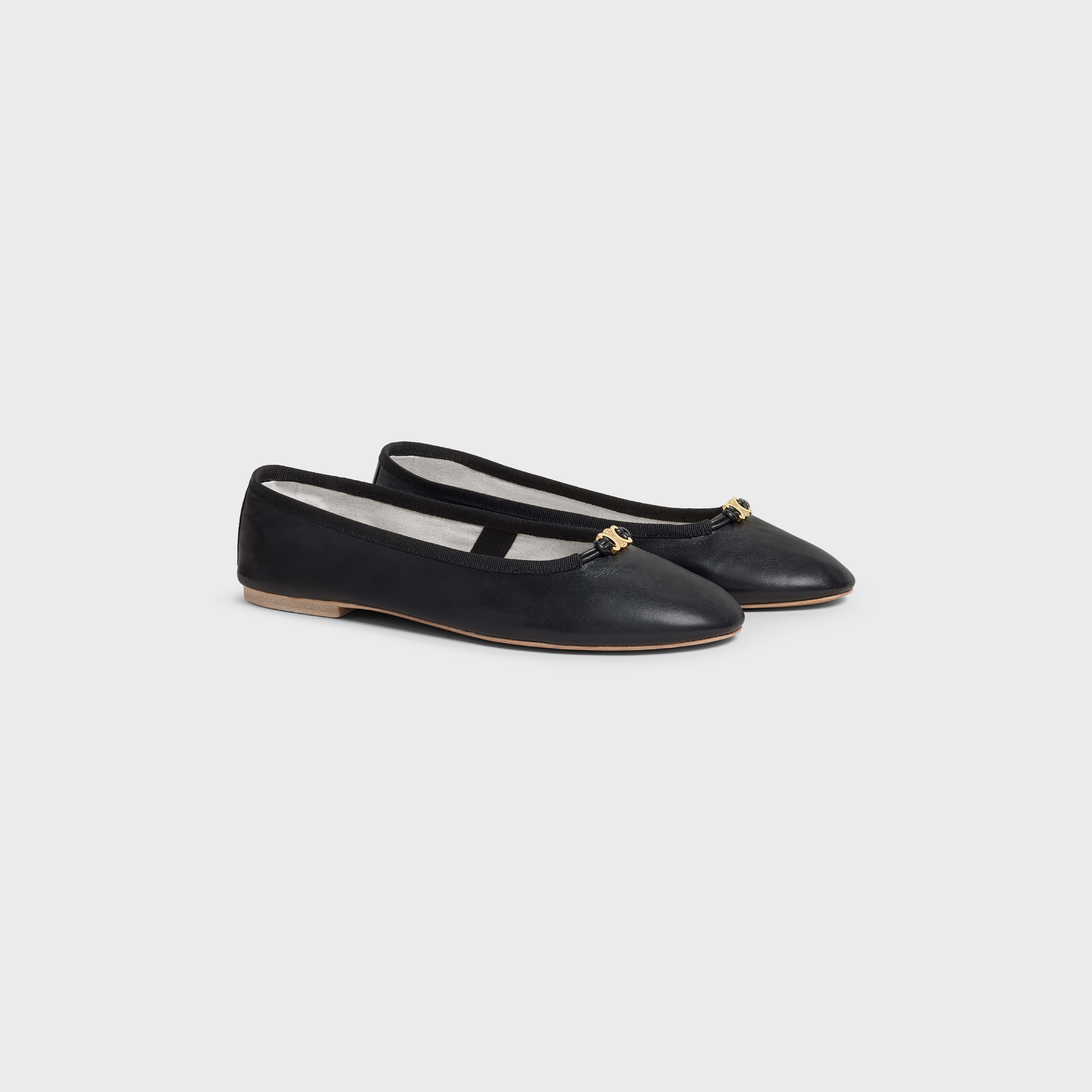Les ballerines CELINE Triomphe ballerina in Lambskin - 2