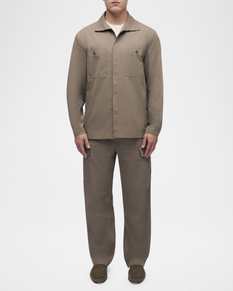 SIMKHAI Men's Sean Relaxed-Fit Shirt Jacket outlook