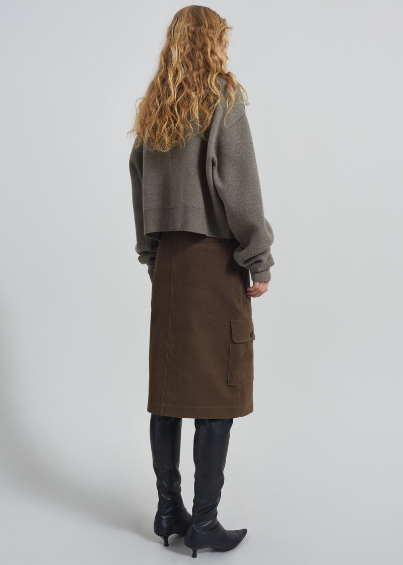 Mayenne Cargo Skirt - Brown 8