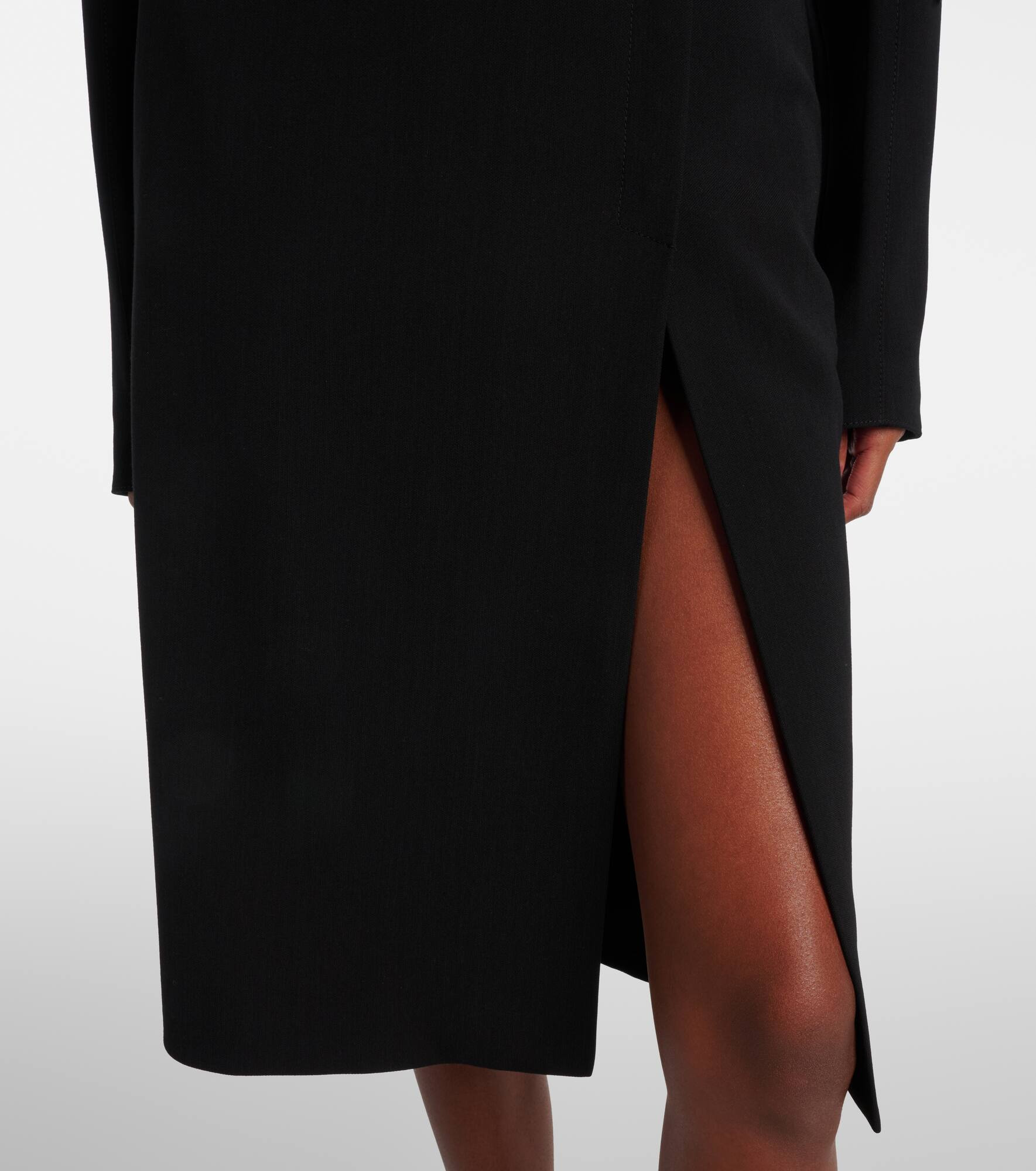 High-rise wrap skirt - 5
