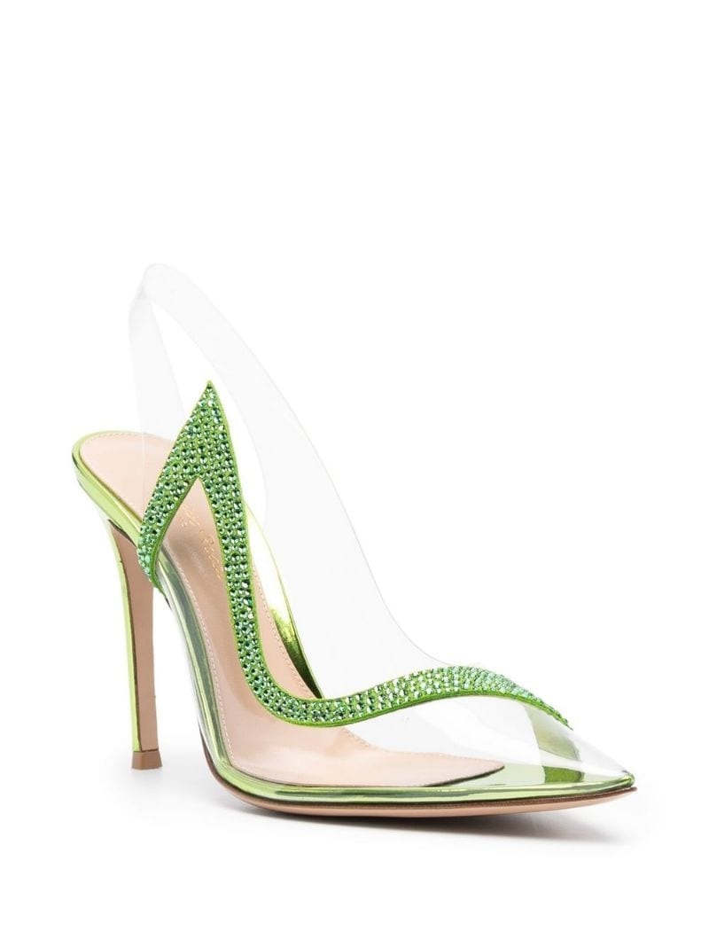 Hortensia 105mm slingback pumps - 2