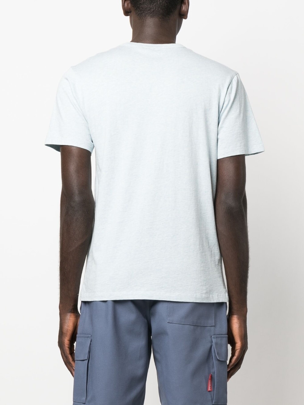 fox-patch cotton T-shirt - 4