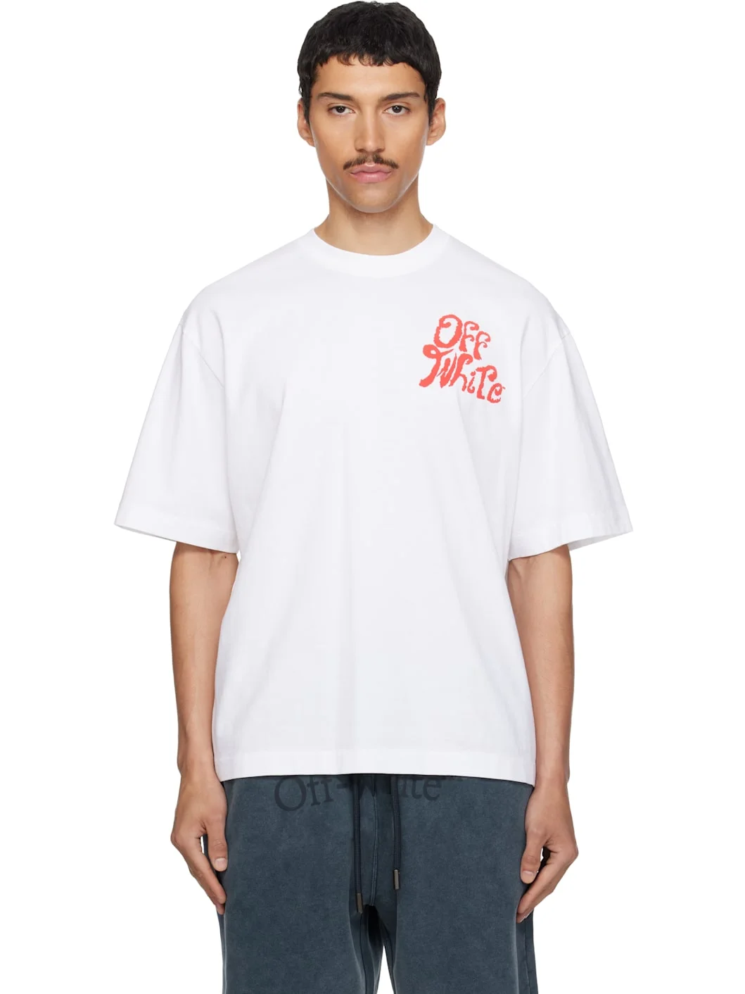 White Grass Ink Skate T-shirt - 1