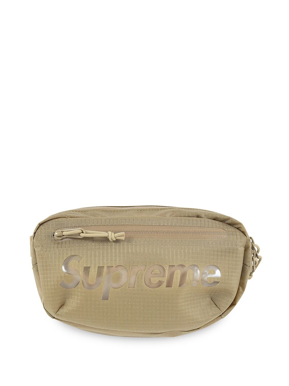 logo-print belt bag - 1